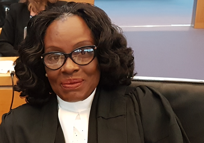 Attorney General and Minister of Justice Gloria Akuffo represented the state in court