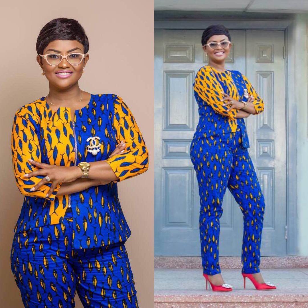 Simple Friday wear by Nana Ama Mcbrown 