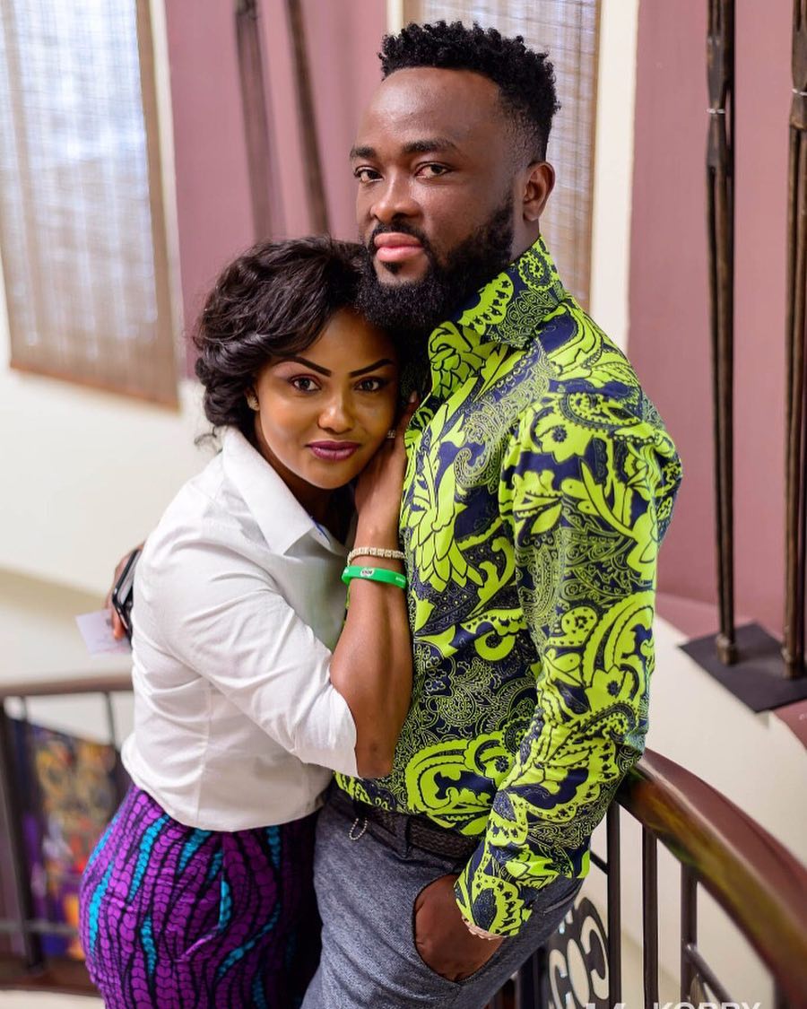 Nana Ama McBrown and her hubby Maxwell Mensah