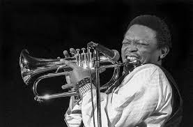 Hugh Masekela, in his early years