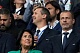 FIFA COO Kevin Lamour, centre, is the latest to speak out against World Cup private investment plans [Alessandra Tarantino/AP]