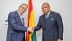 Israeli Ambassador to Ghana, H.E. Roey Gilad (left) and Ghana's Foreign Minister, Samuel Okudzeto Ablakwa (right)