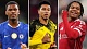 Chelsea's Jorrel Hato (left), Borussia Dortmund's Jobe Bellingham (centre) and Liverpool's Rio Ngumoha will all be hoping to make a big impact in the Champions League this season