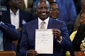 William Ruto was declared the winner of the election with 50.49% of the vote